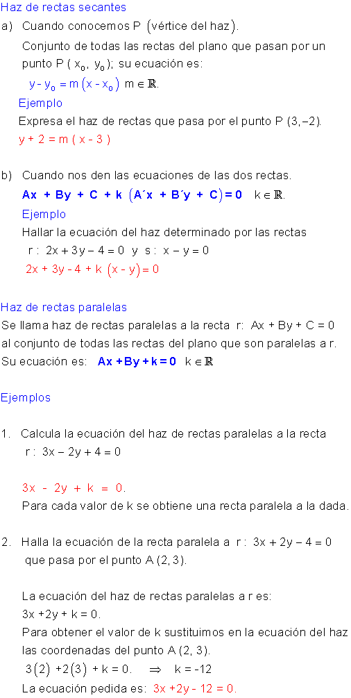 Rectas secantes 