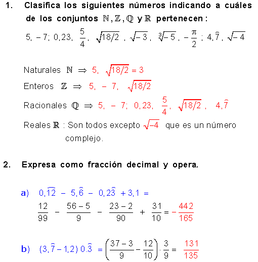 Ejercicios
