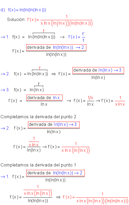 Regla de la cadena