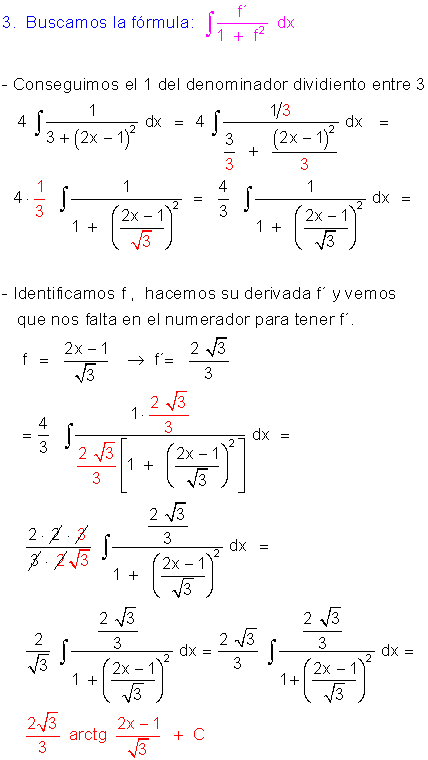 Ejemplos de  arcotangente