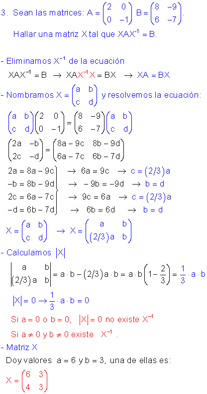 Ejercicios resueltos rango