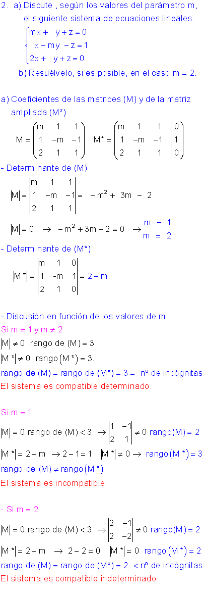 Ejercicios  sistemas