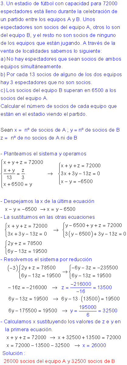 Problemas resueltos sistemas