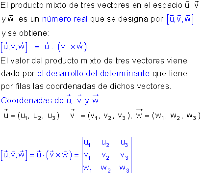 Producto mixto