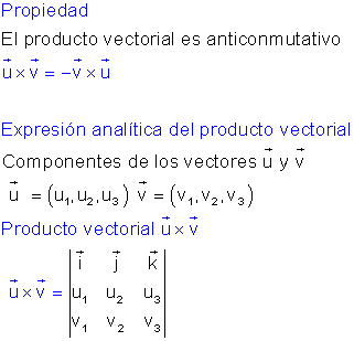 Producto vectorial