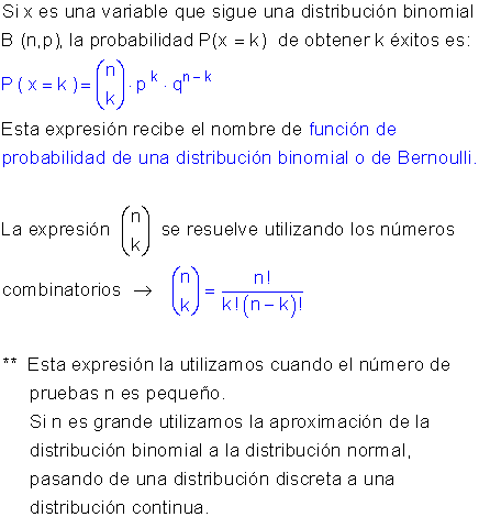 Fórmula binomial 
